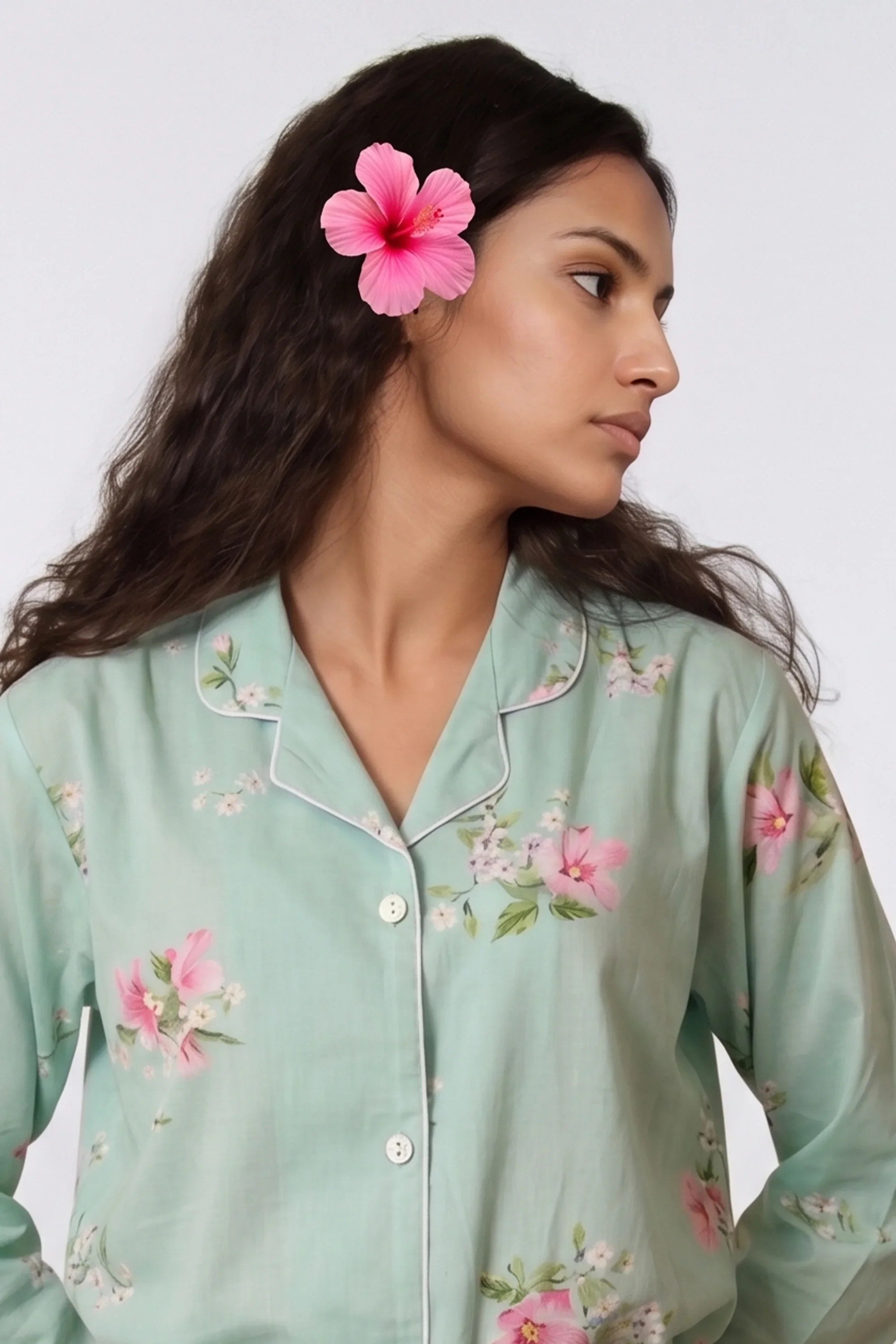 Aquarelle - Luxe Bamboo PJ Set - Image 3
