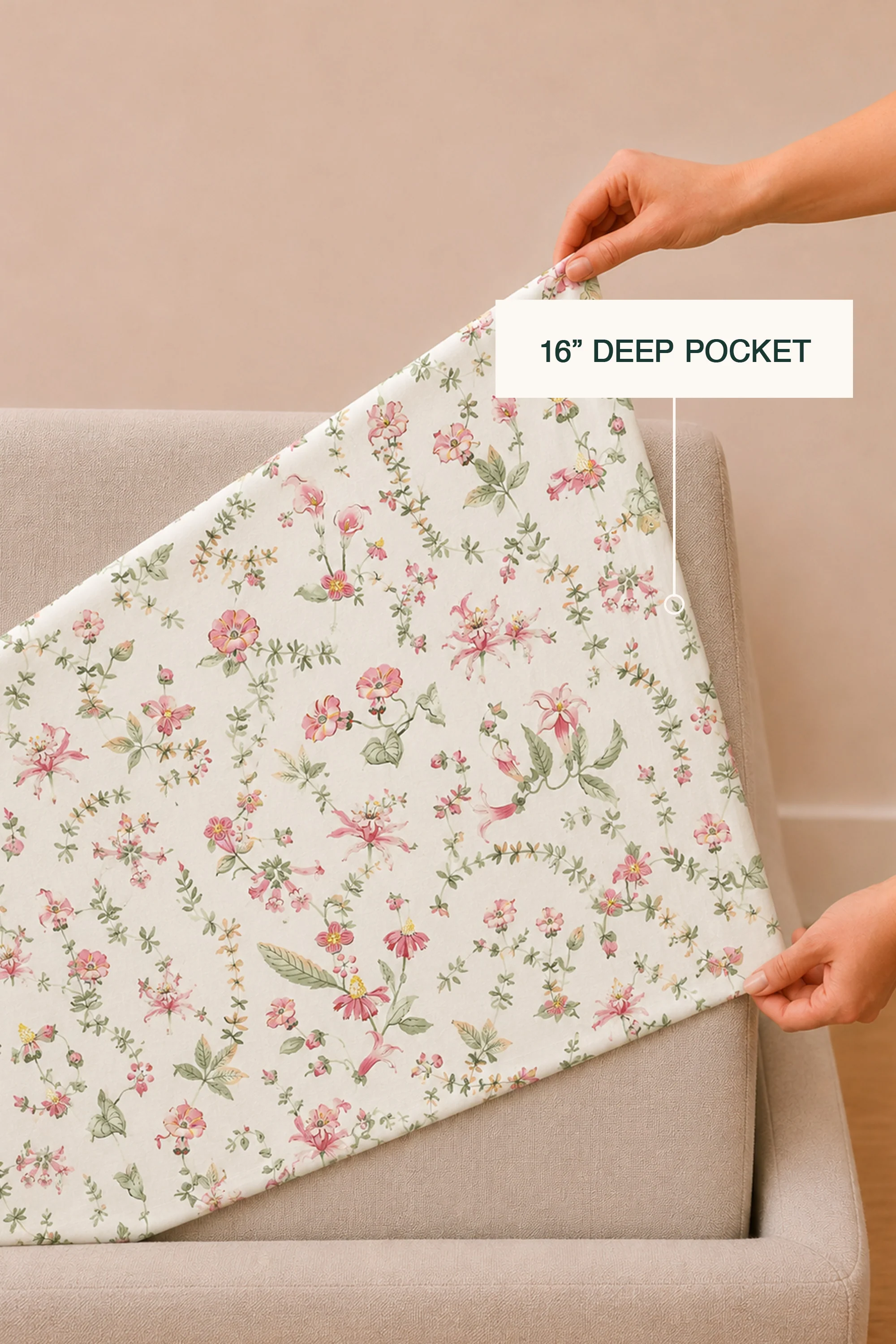 Botanica Percale Bed Sheet Set - Image 8