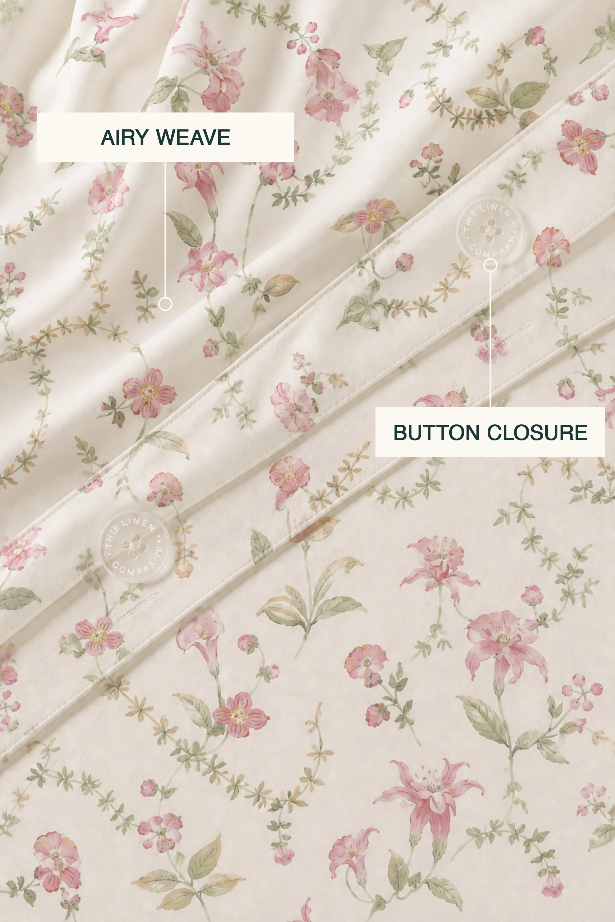 Botanica Percale Duvet Cover set - Image 2