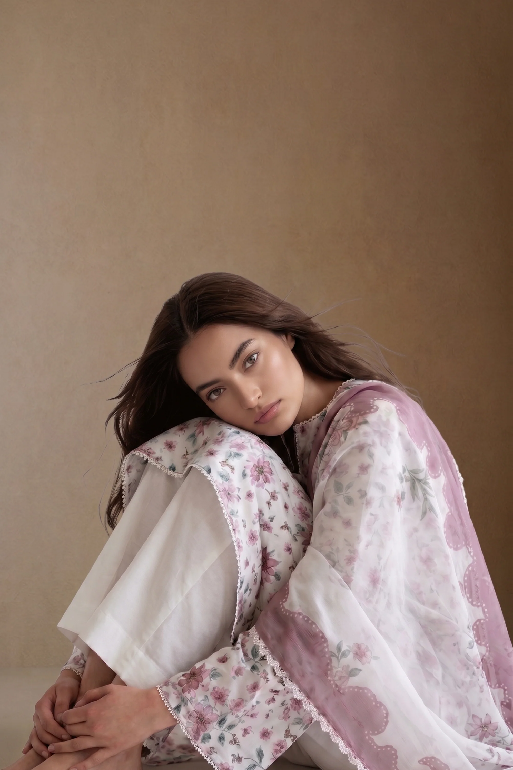 Brocade - Printed Lawn Suit - Image 5