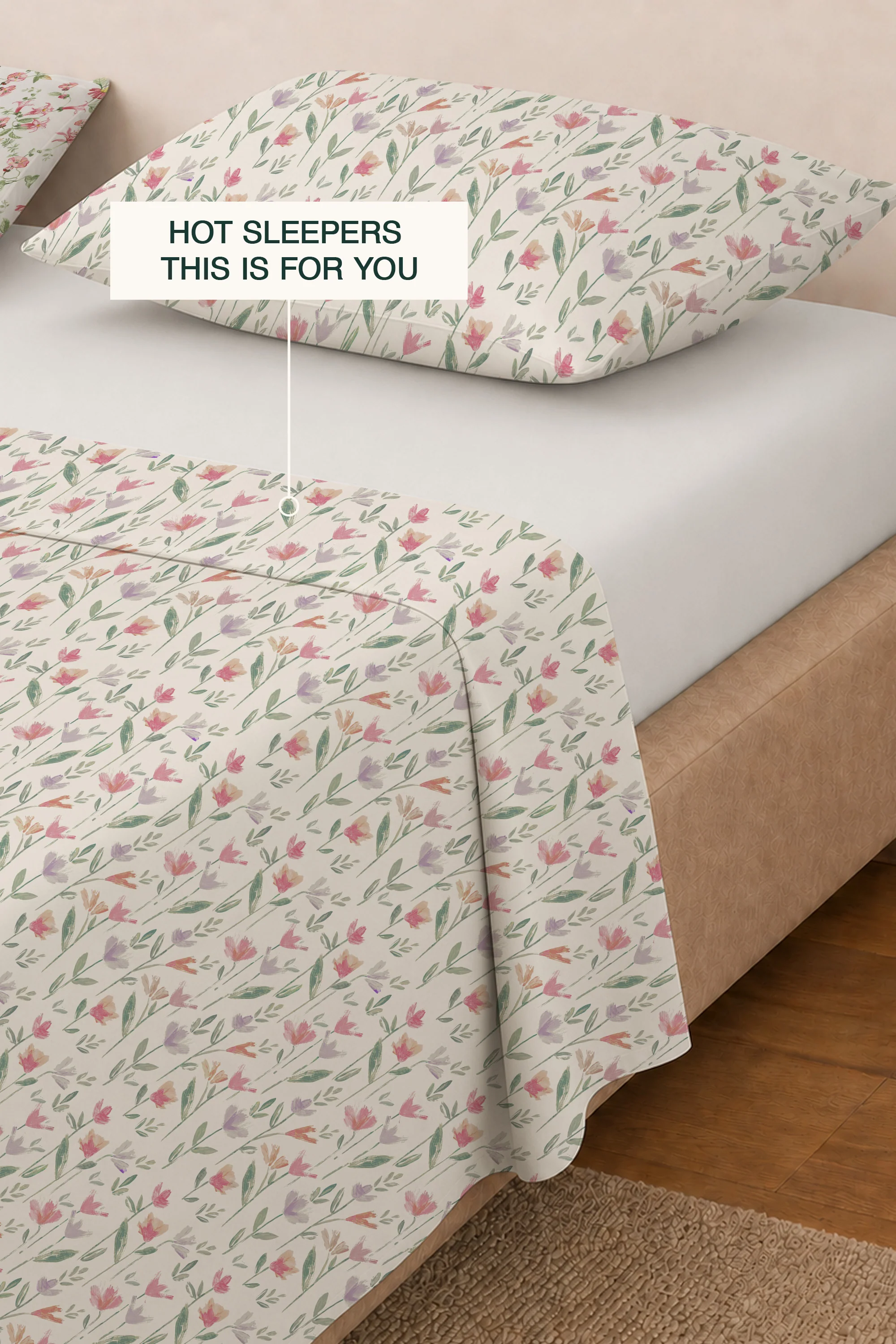Cadence Percale Bed Sheet Set - Image 2