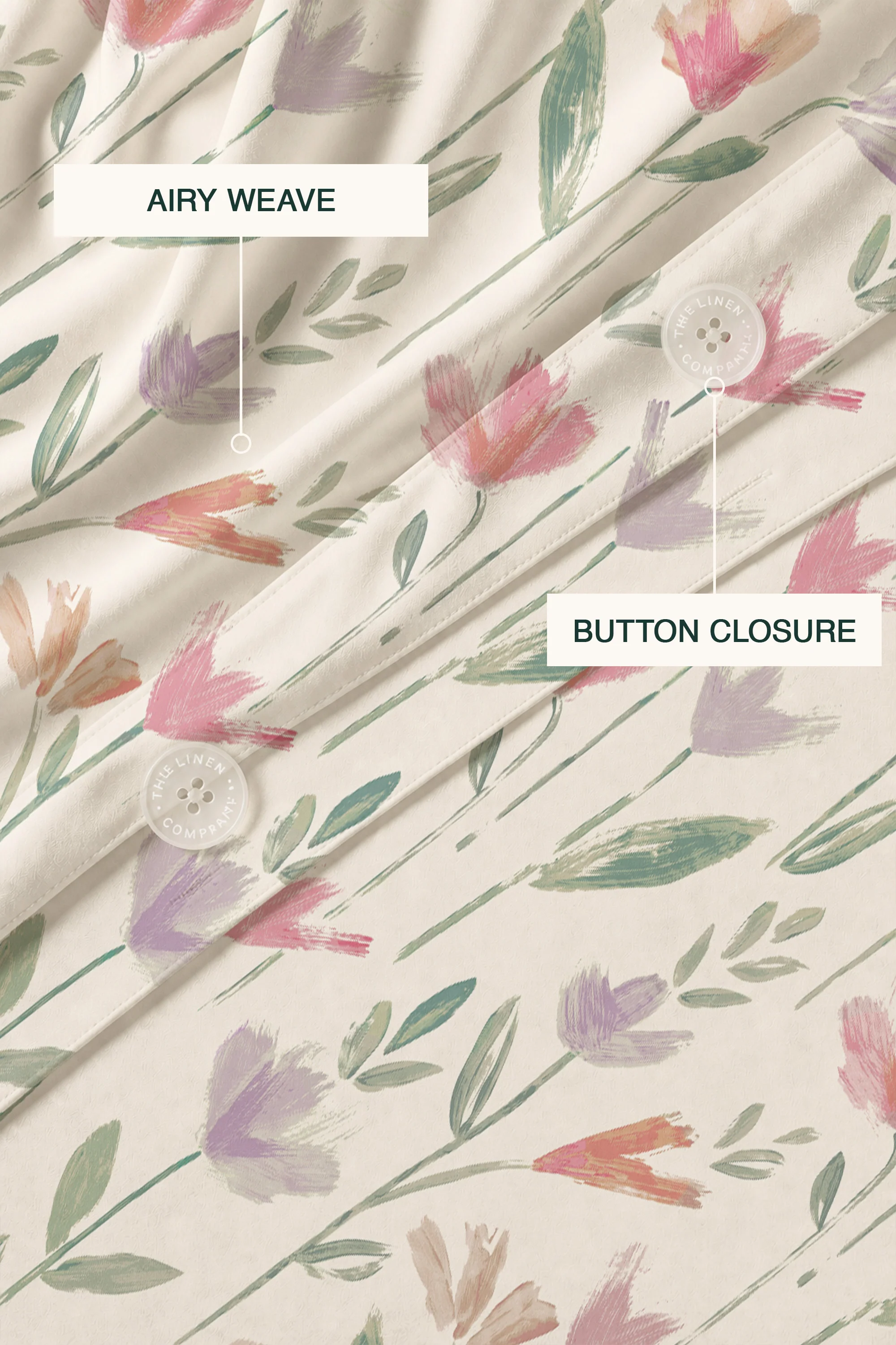 Cadence Percale Duvet Cover set - Image 2