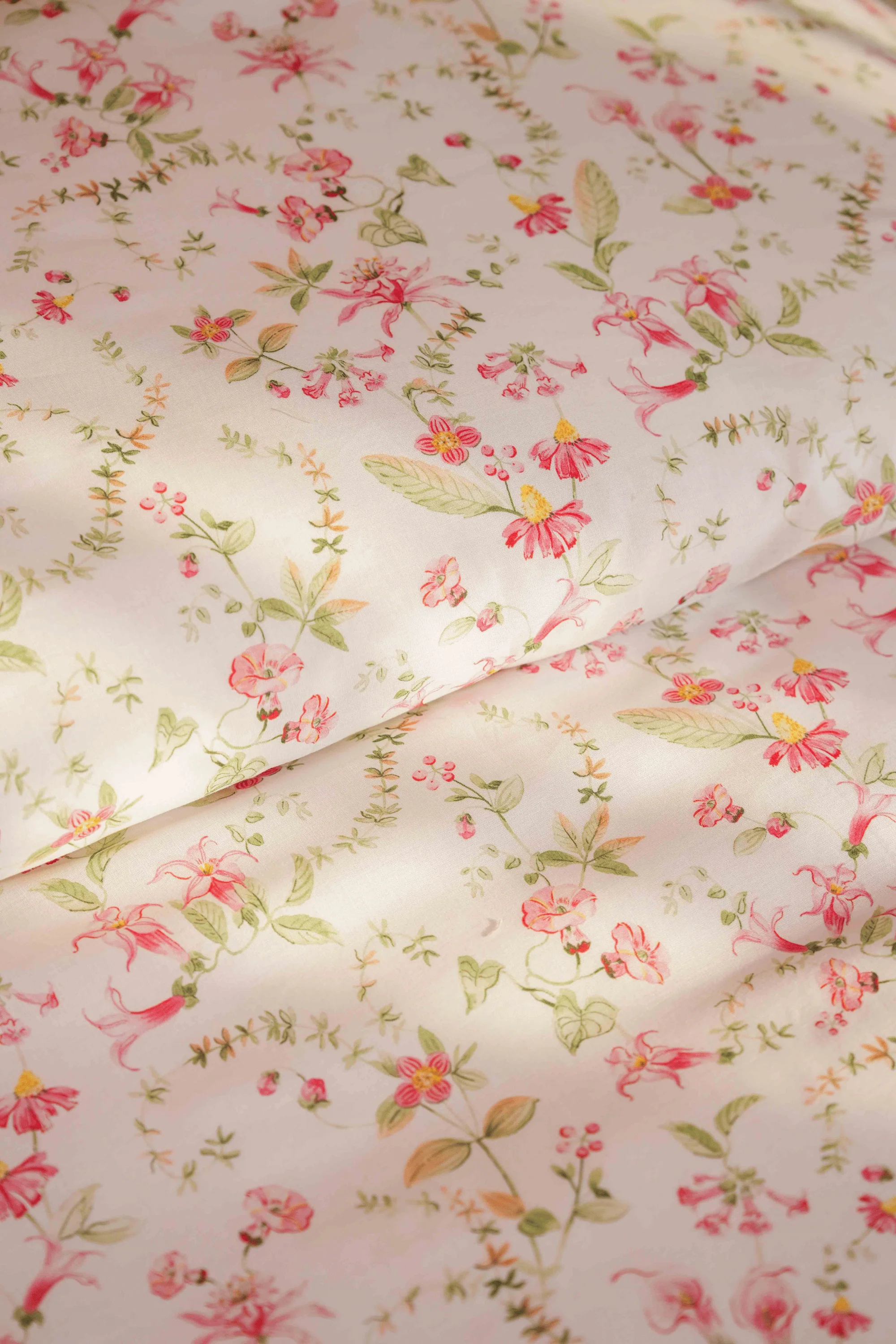 Dainty Blossom Percale Bed Sheet Set - Image 6