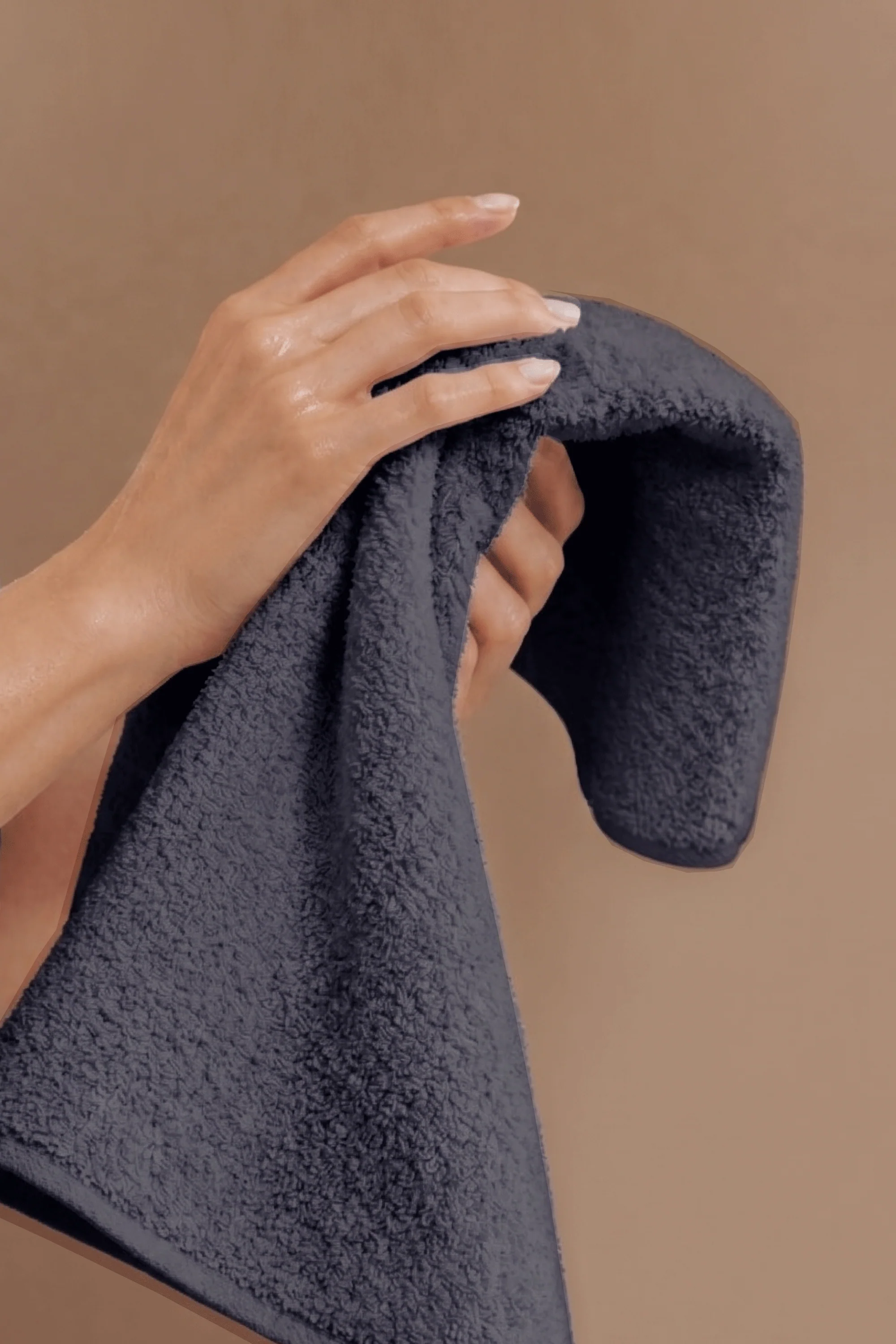 Dark Navy Organic Towels - Image 4