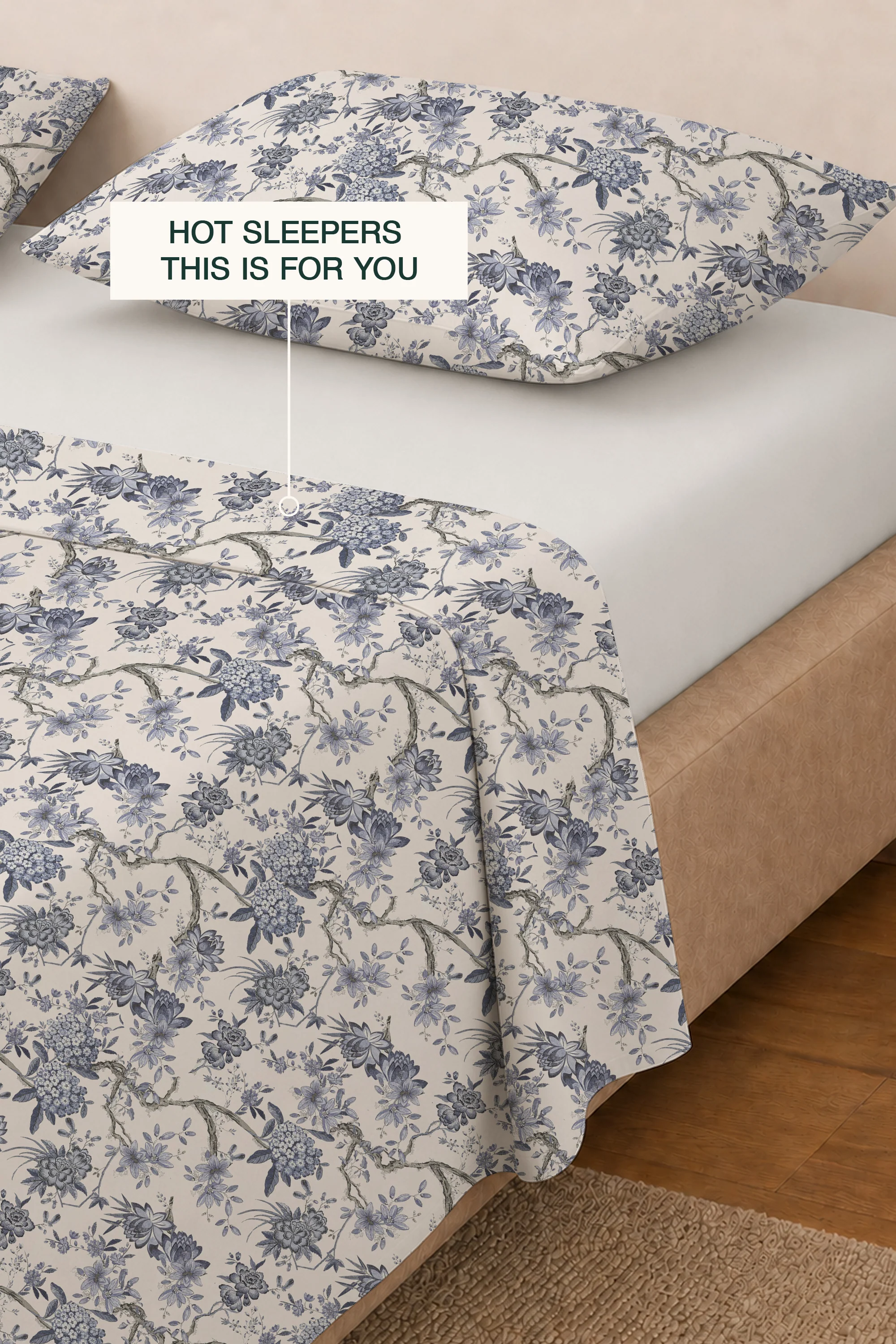 Eventide Percale Bed Sheet Set - Image 2