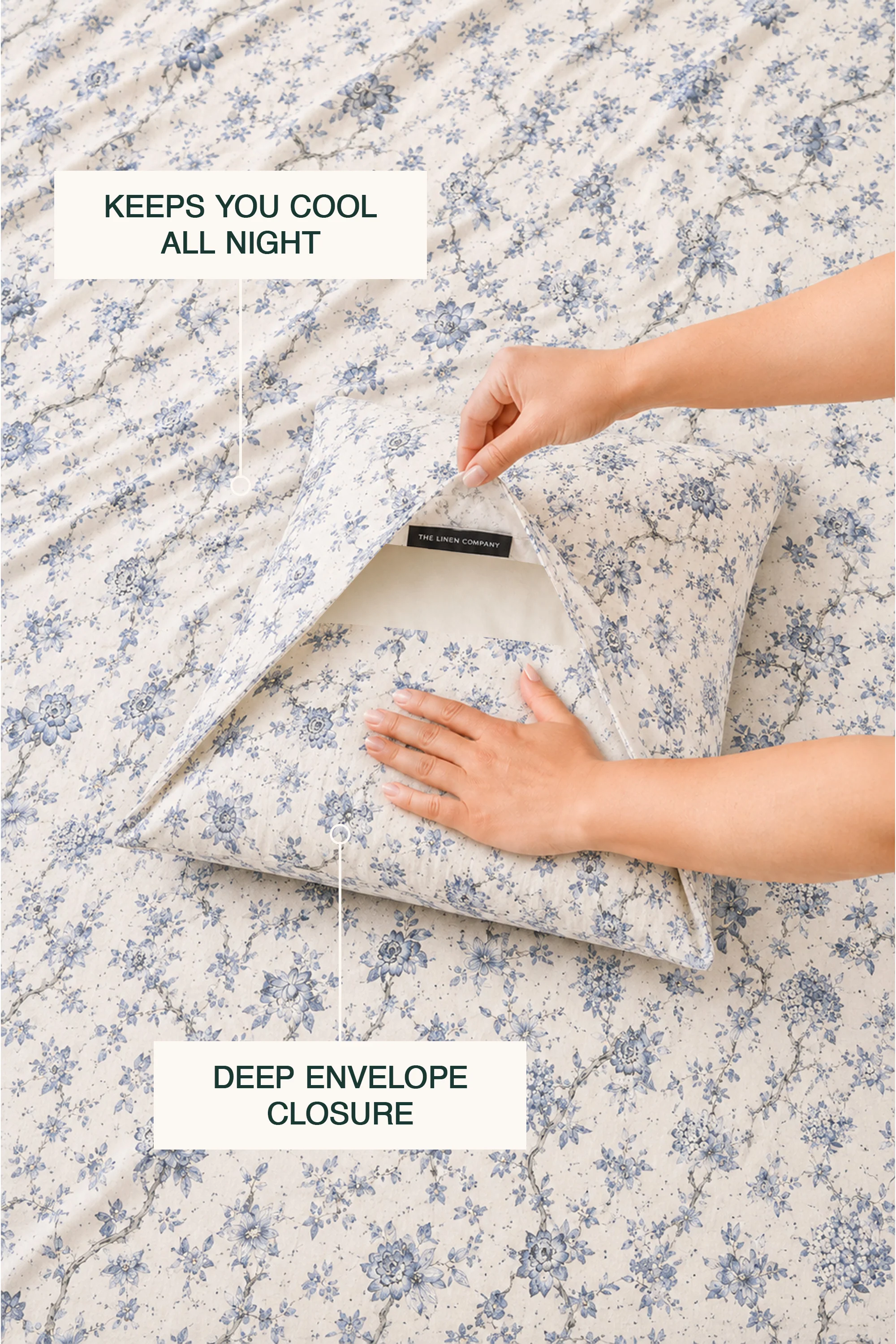 Eventide Percale Bed Sheet Set - Image 4