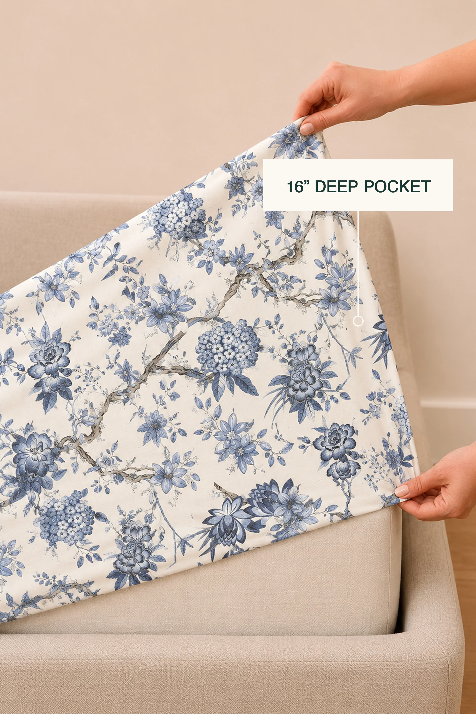 Eventide Percale Bed Sheet Set - Image 8