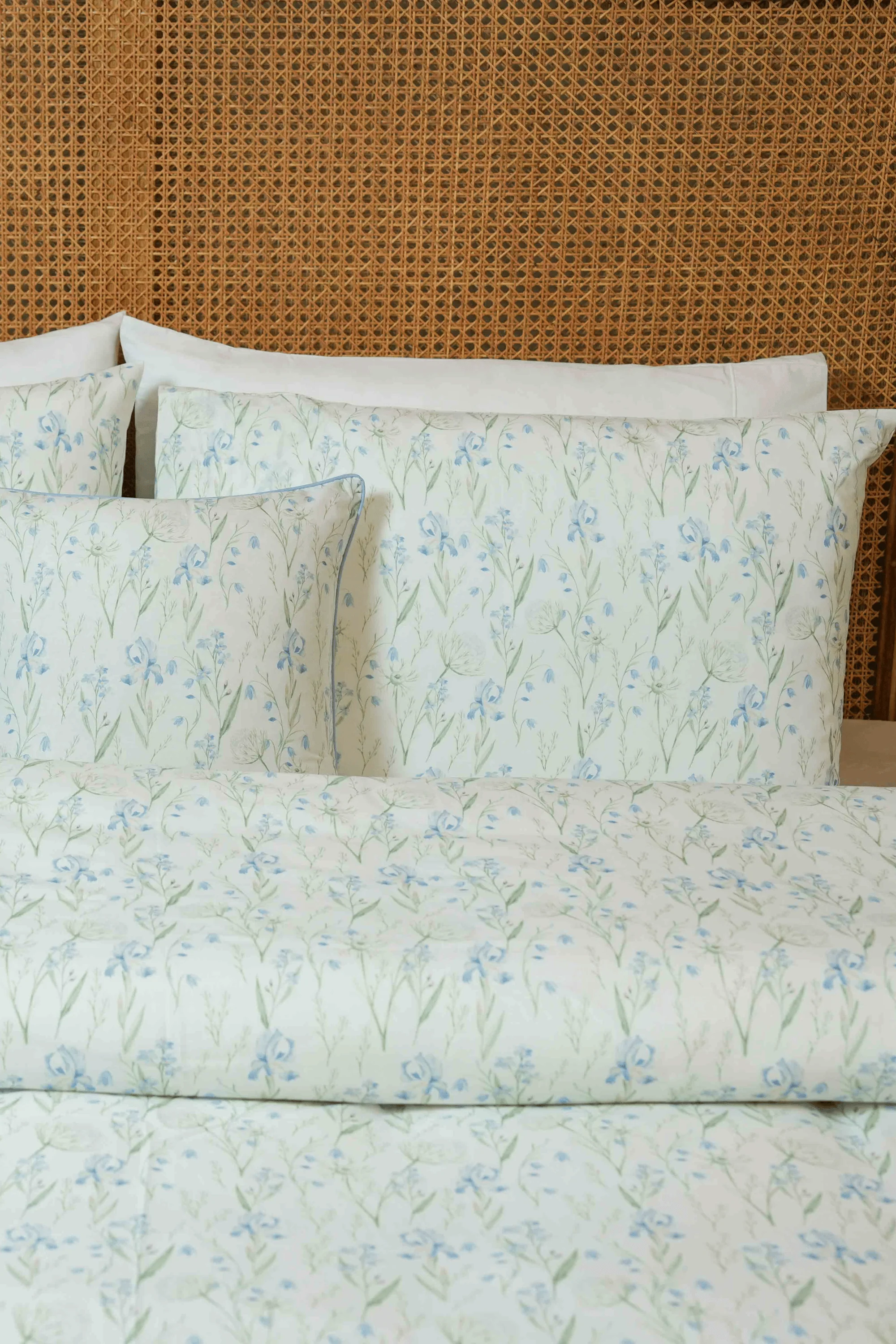 Mist Flower Percale Pillows & Cushions - Image 7