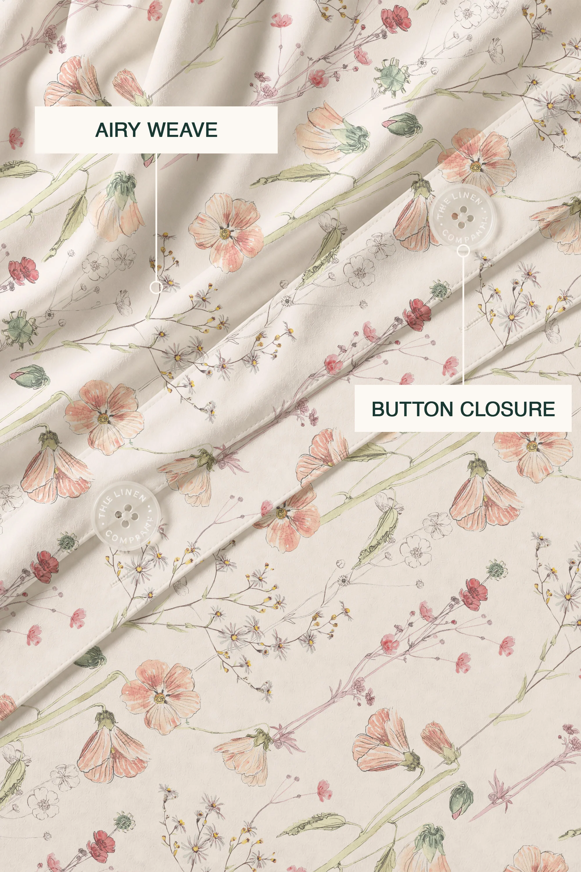 Oshibana Percale Duvet Cover set - Image 2