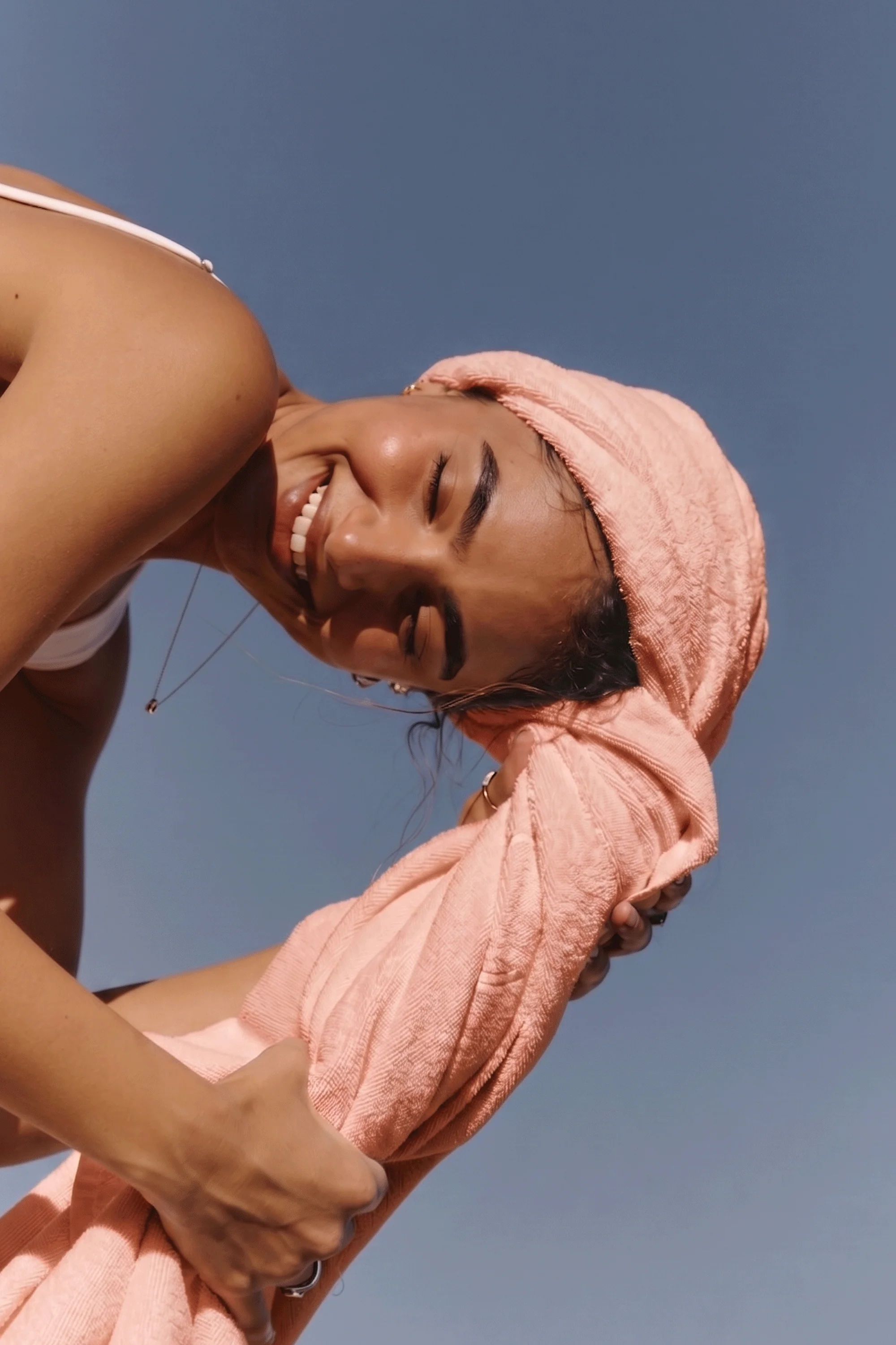Pink Organic Towels - Image 3