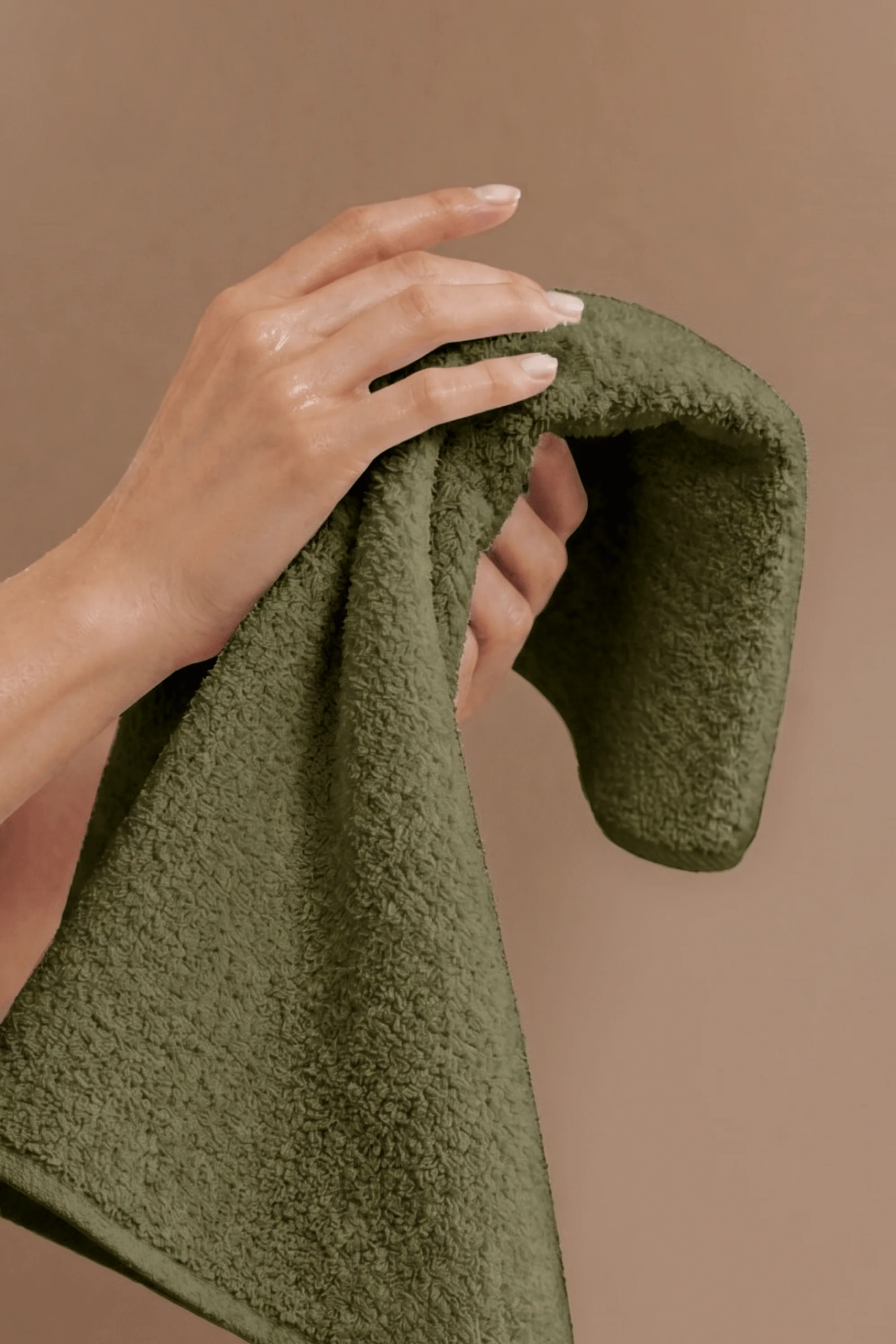 Sage Green Organic Towels - Image 4