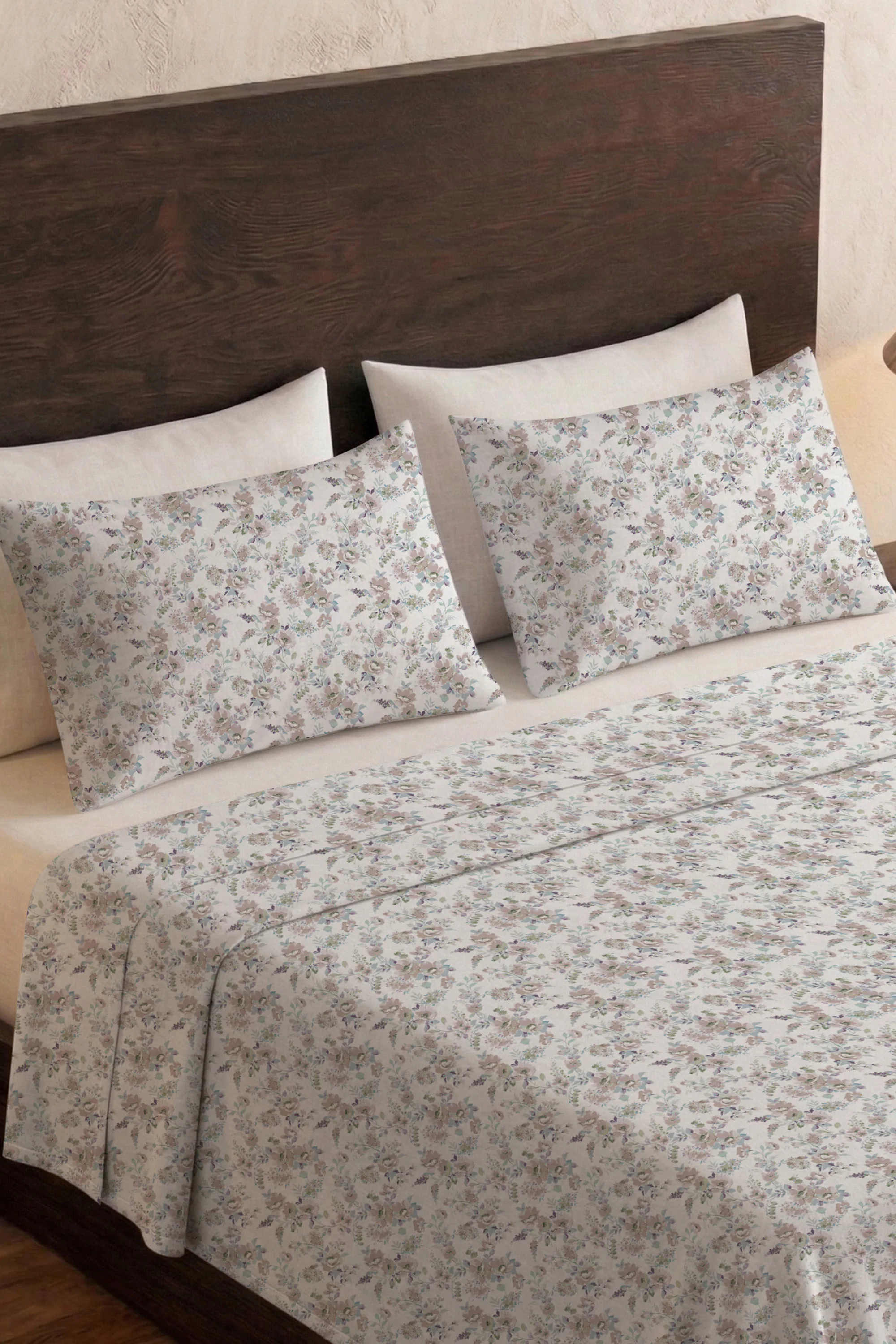 Soft Murmur Percale Bed Sheet Set - Image 4