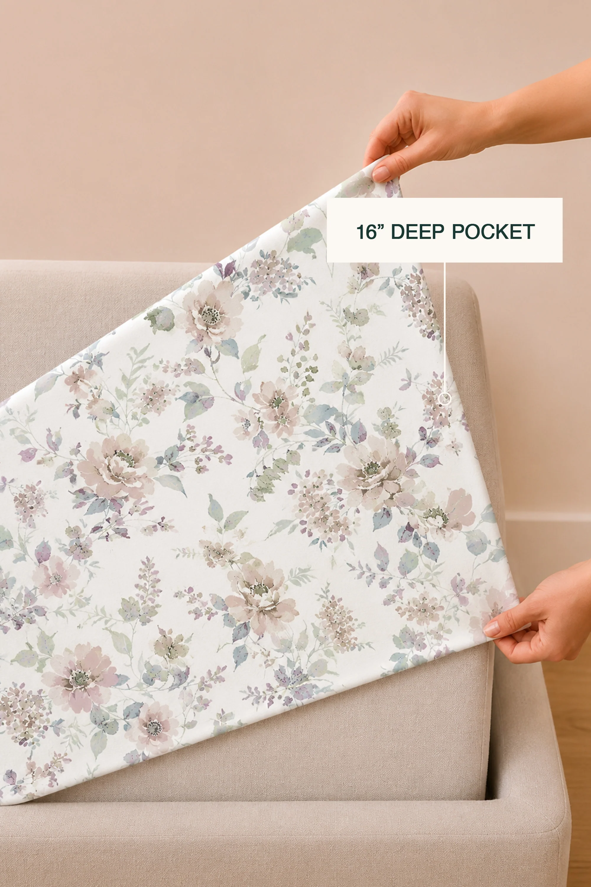 Soft Murmur Percale Bed Sheet Set - Image 7