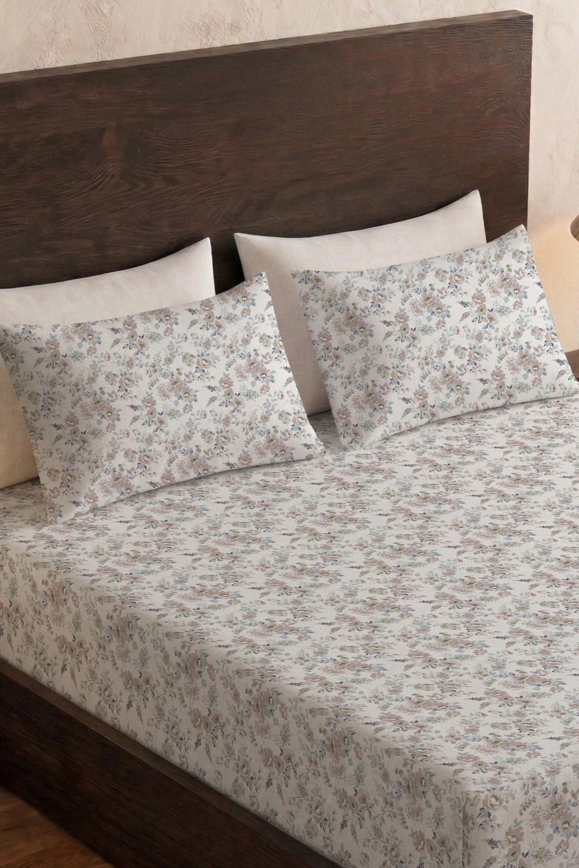 Soft Murmur Percale Bed Sheet Set - Image 8