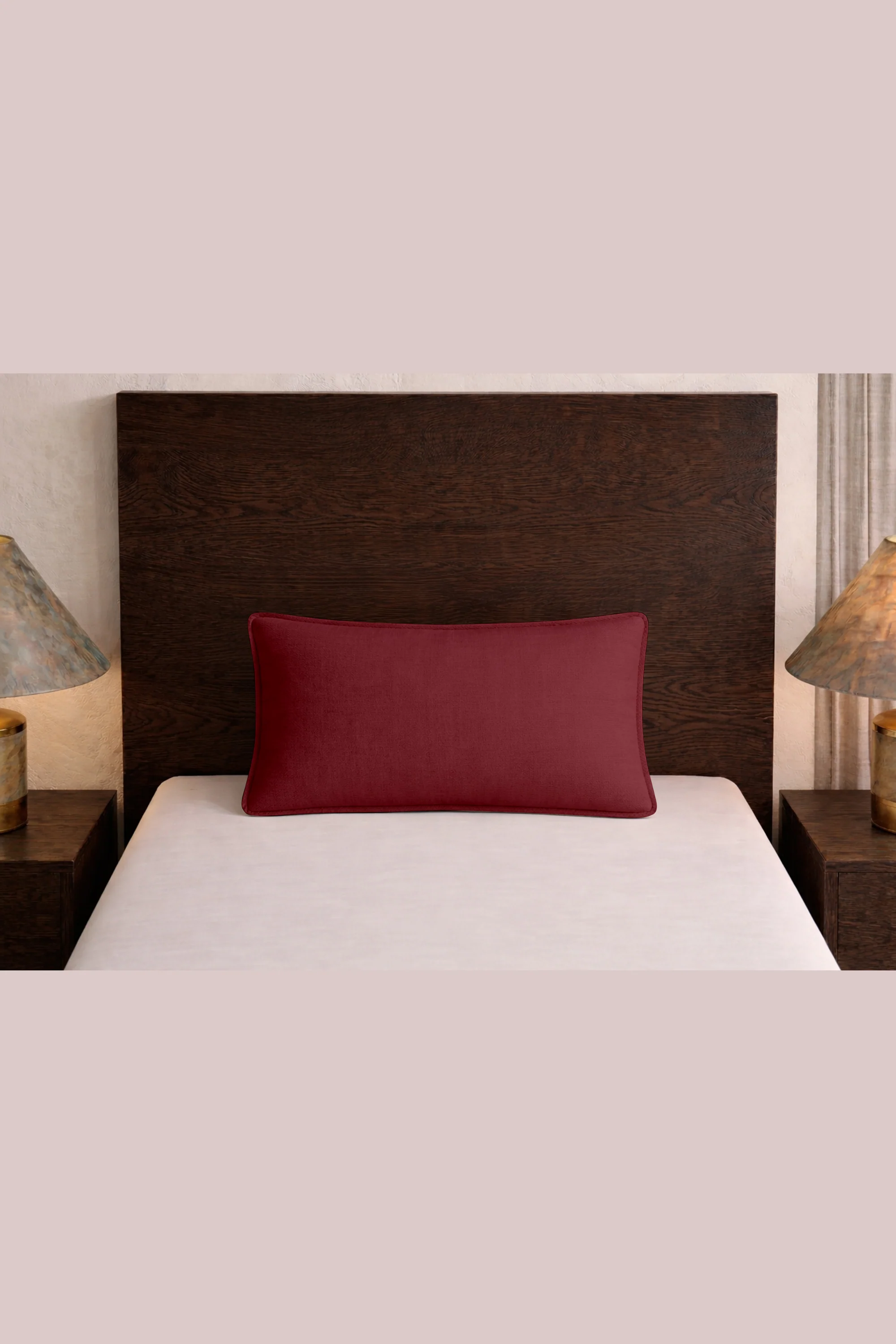 T200 Maroon Cushion Cover - Image 4