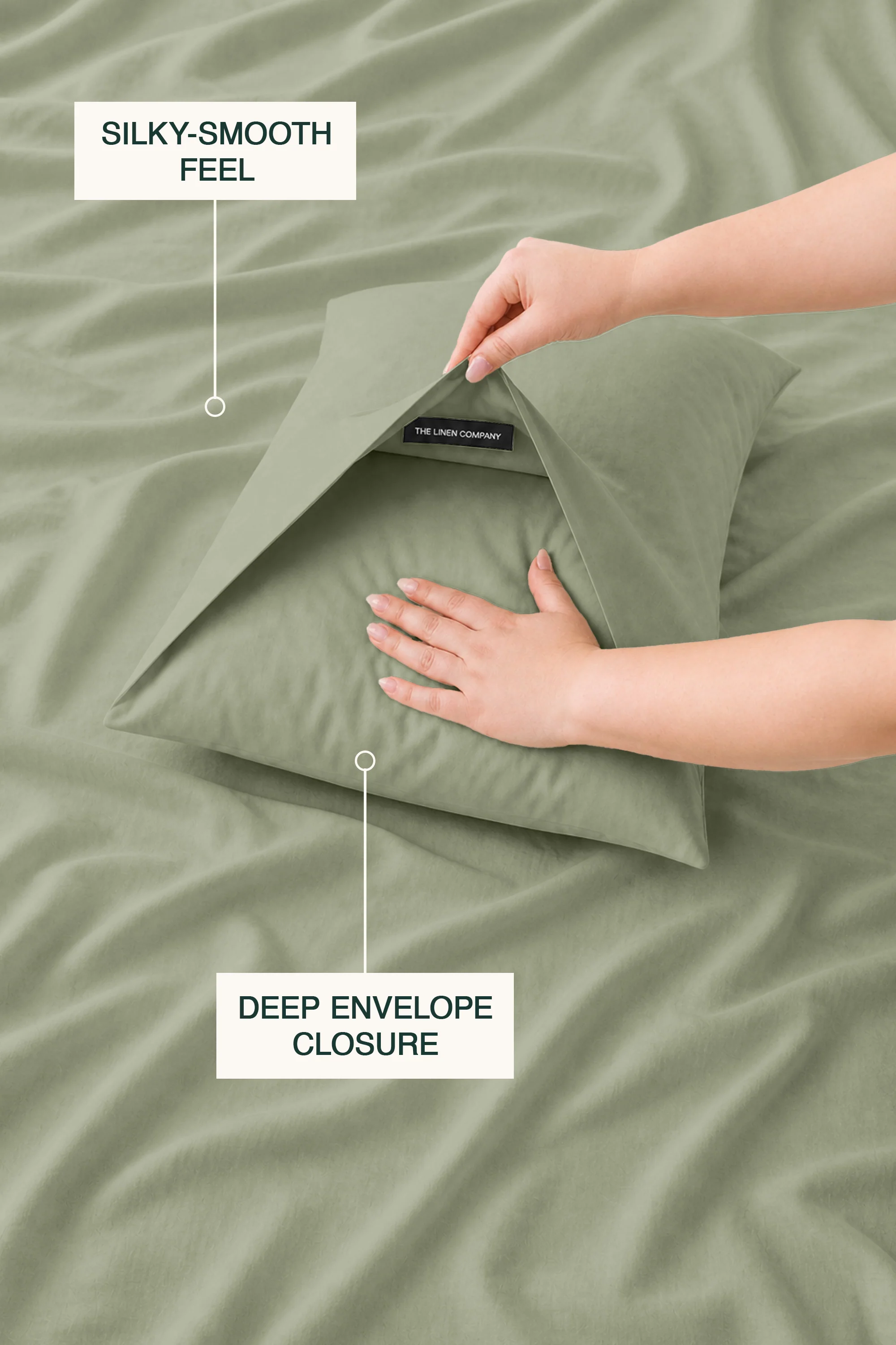 T200 Mist Duvet Cover Set - Image 3
