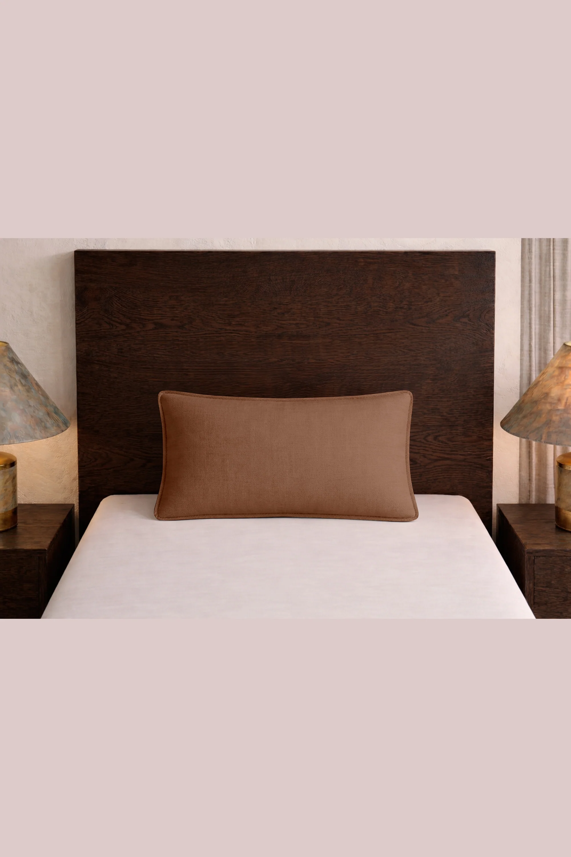 T200 Mocha Cushion Cover - Image 4