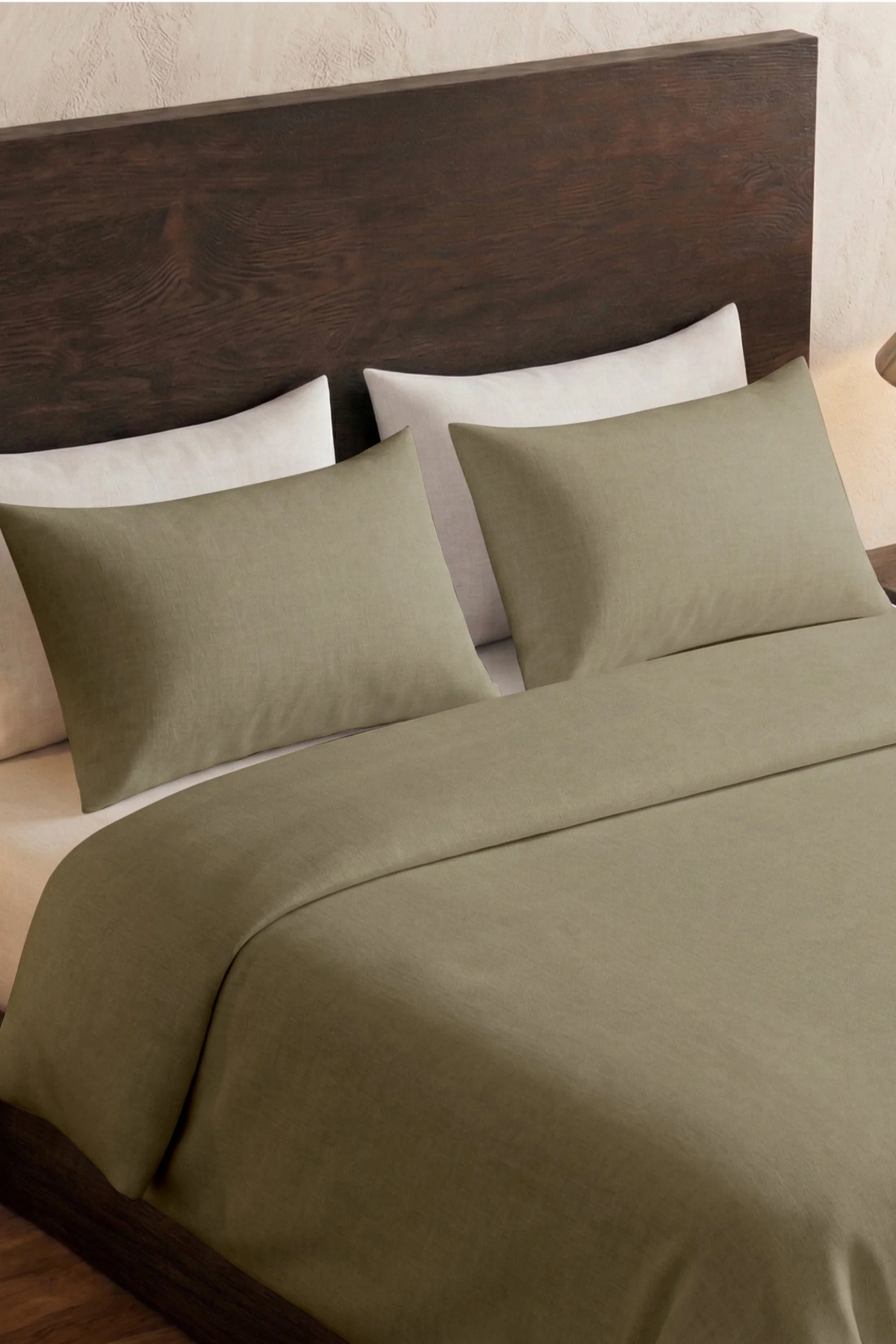 T200 Olive Duvet Cover Set - Image 2