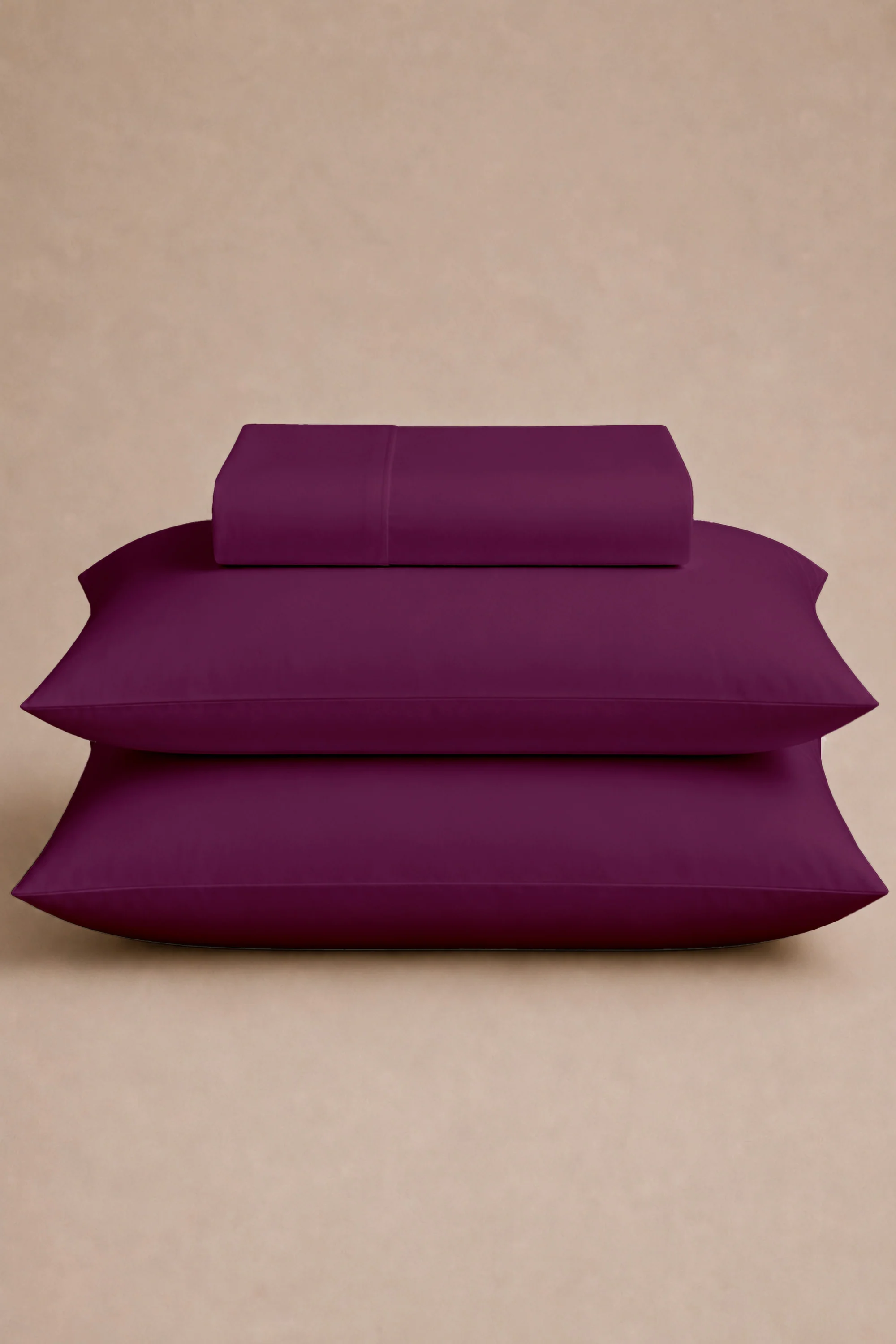 T200 Plum Bed Sheet Set