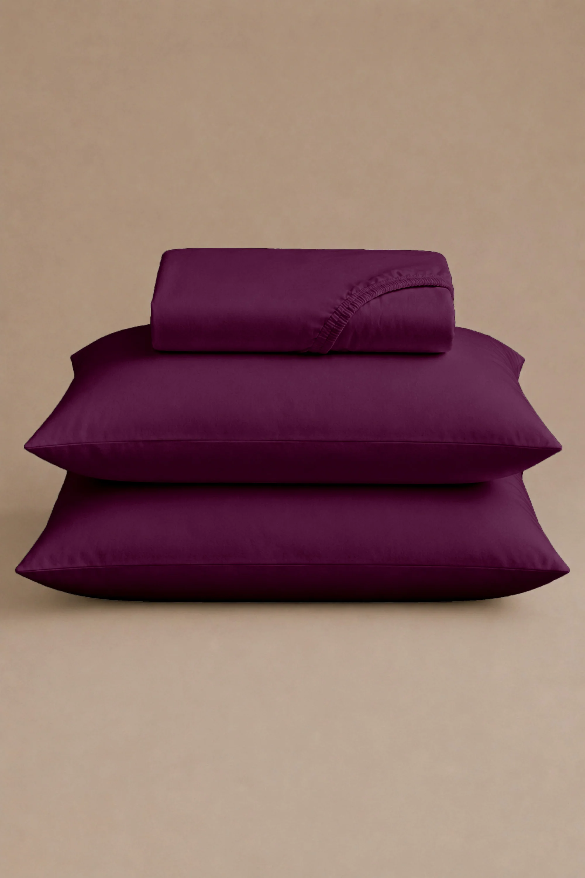 T200 Plum Bed Sheet Set - Image 5