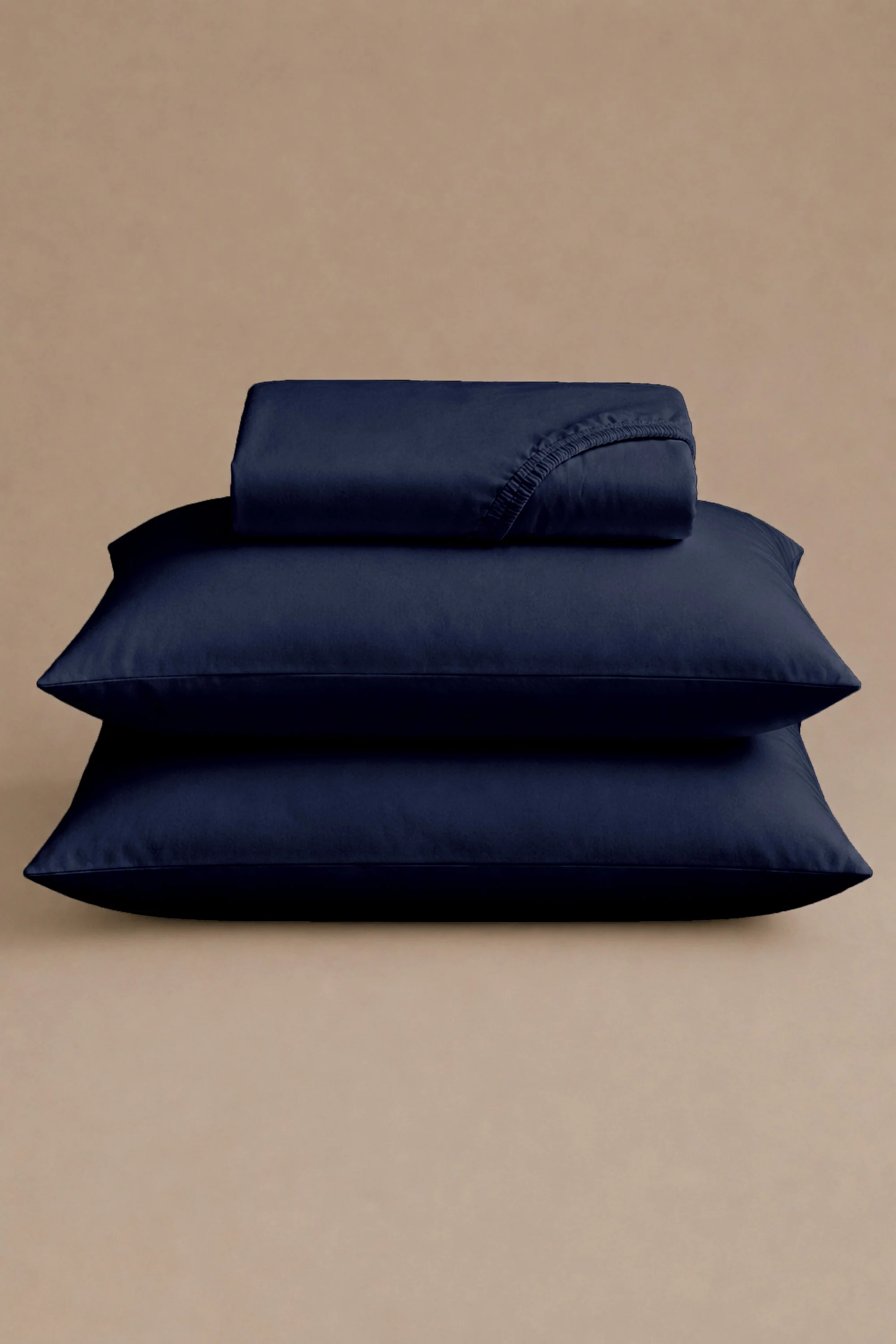 T300 Luxe Navy Bed Sheet Set - Image 5