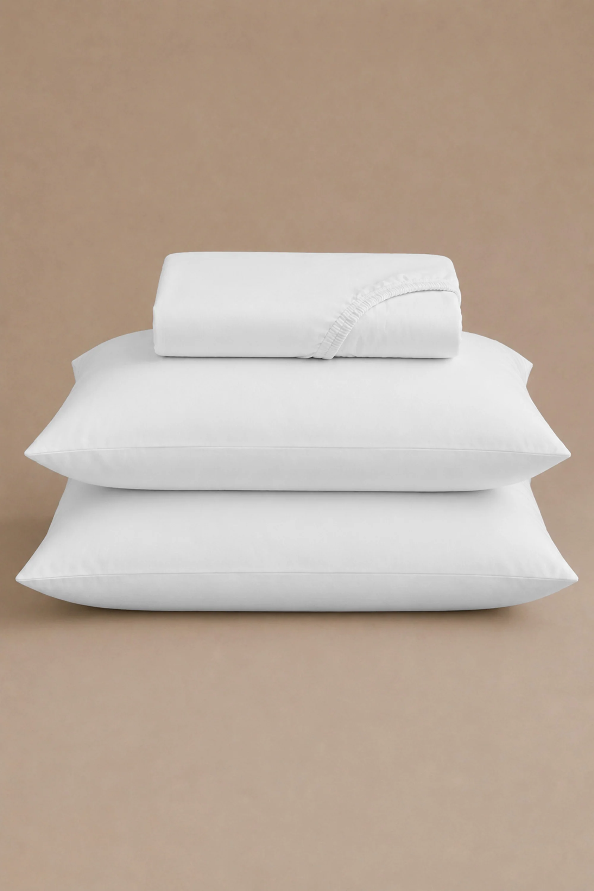 T300 Luxe White Bed Sheet Set - Image 3