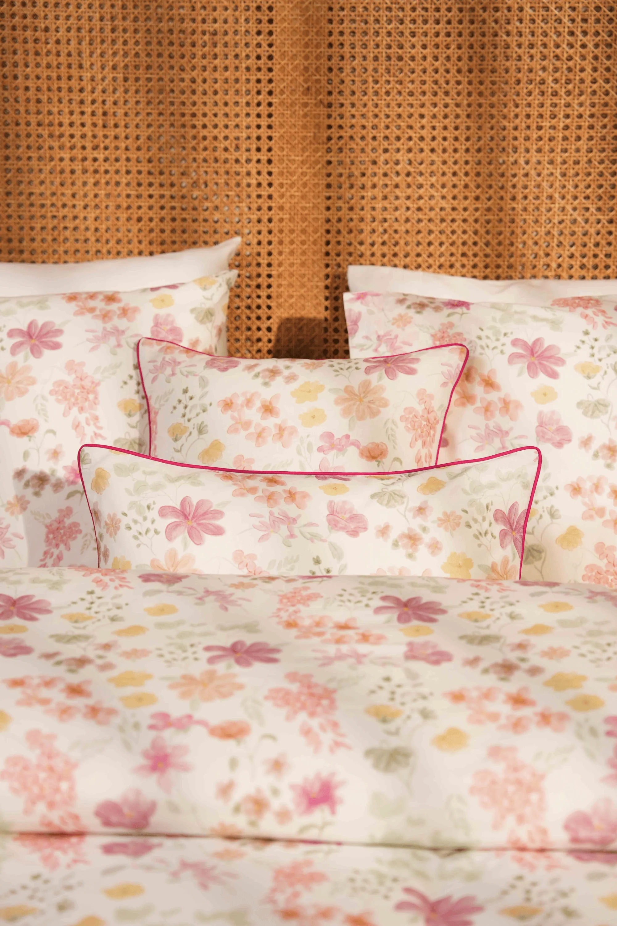 Wisteria Field Percale Bed Sheet Set - Image 3